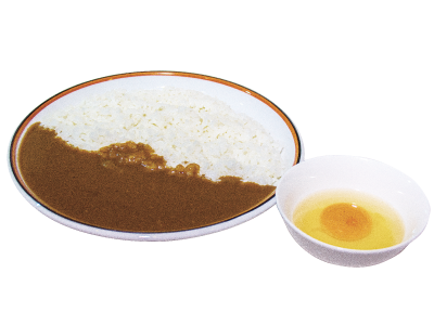 向原農園の卵カレー 向原農園の卵カレー