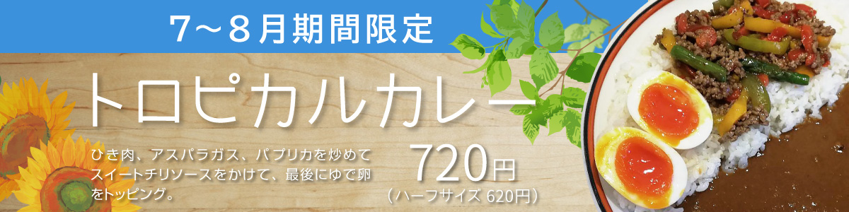 トロピカルカレー~banner トロピカルカレー~banner